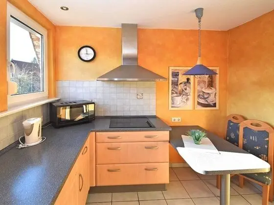 Cosy Apartment in the Teutoburg Forest With a Covered Balcony - Mutfak