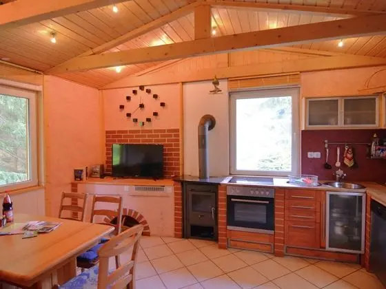 Cosy and Beautiful Holiday Home With Covered Porch - Mutfak