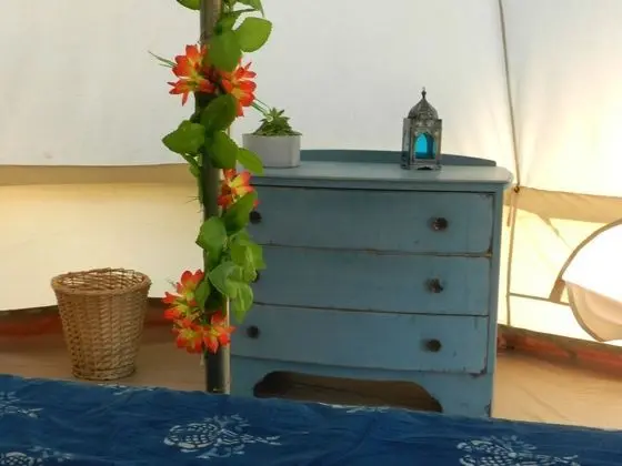 Cosy Bell Tent Glamping in Rural Herefordshire - Oda
