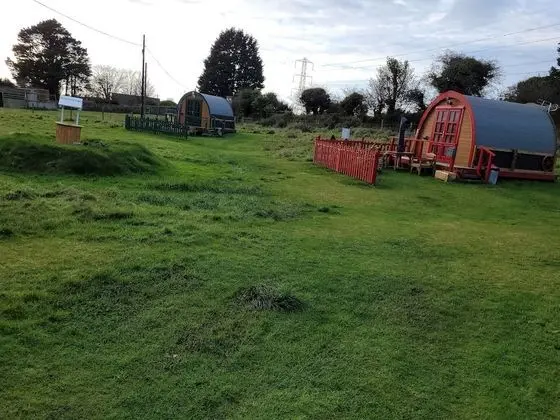 Cosy Glamping Pod Glamping in St Austell Cornwall - Dış Mekan