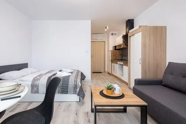 Cosy Łużycka Studio by Renters - Oda