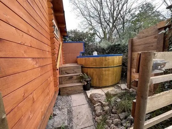 Cosy Warm 1 Bed Lodge in Bovey Tracey Nr Dartmoor - Spa
