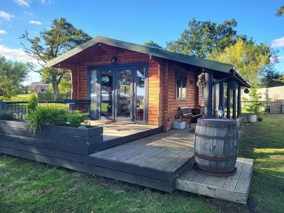 Cosy Wood Cabin in Rural Area Near National Park - Dış Mekan