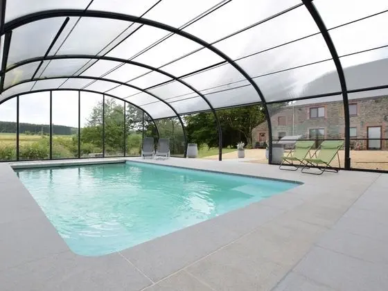 Country House in the Ardennes With Schwimmbad From April to September - Havuz