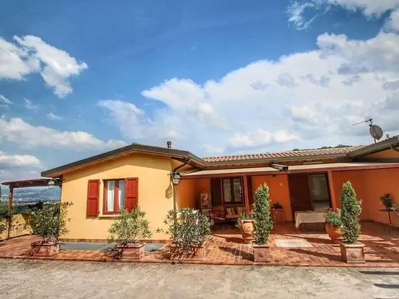 Country House With Swimming Pool and Garden With Mediterranean Plants