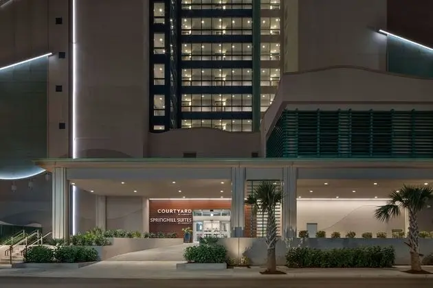 Courtyard by Marriott Myrtle Beach Oceanfront - Dış Mekan