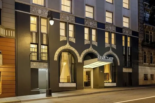 Courtyard by Marriott San Francisco Union Square - Dış Mekan
