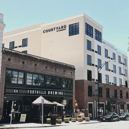 Courtyard by Marriott Winston - Salem Downtown - Dış Mekan