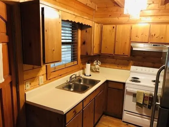 Covered Bridge Cabin - Mutfak