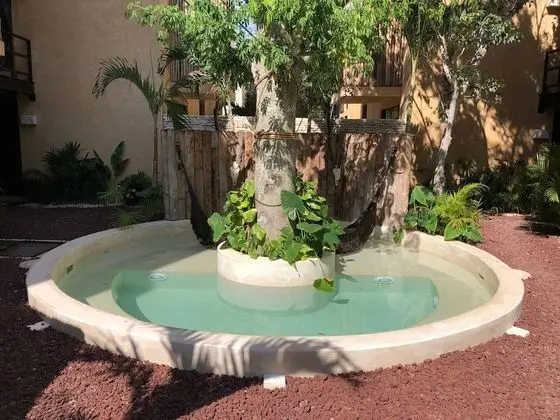 Cozy 1 Br Surrounded by Nature, for up To 4 People, Fully Equipped in Aldea Zama - Dış Mekan