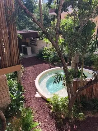 Cozy 1 Br Surrounded by Nature, for up To 4 People, Fully Equipped in Aldea Zama - Havuz