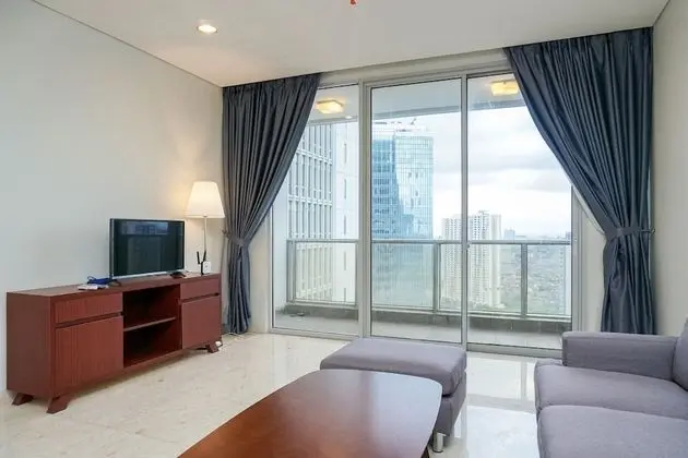 Cozy 2BR at Empyreal Epicentrum Apartment By Travelio - Öne Çıkan Resim