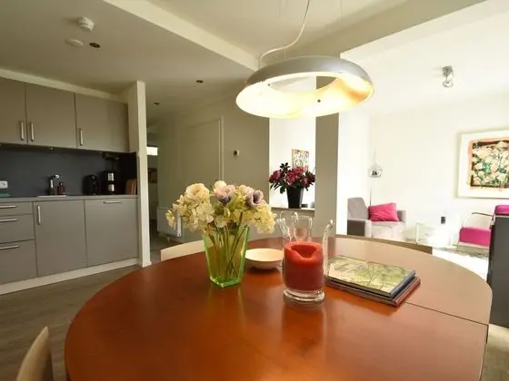 Cozy Apartment in Bergen on Dutch Coast - Mutfak