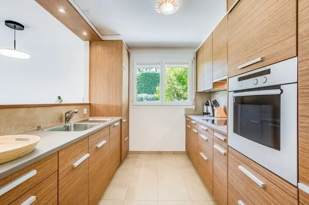Cozy apartment for families in Blonay - Mutfak