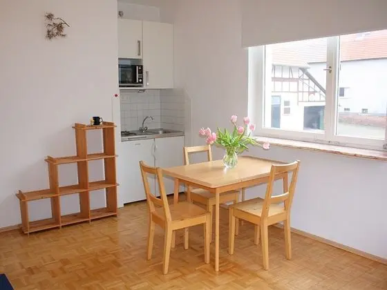 Cozy Apartment in Hüddingen With Private Terrace - Mutfak