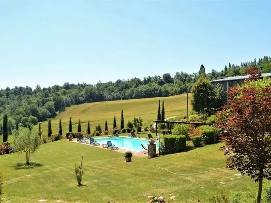 Cozy Apartment Near Asciano With Shared Swimming Pool - Havuz