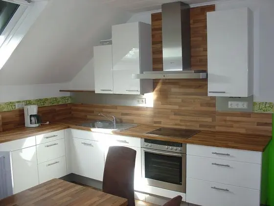 Cozy Apartment in Wilsecker near Forest - Mutfak