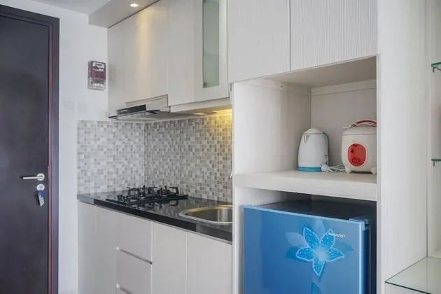Cozy and Best View Studio Casa De Parco Apartment - Mutfak