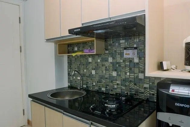 Cozy Brand New Studio Springlake Summarecon Apartment - Mutfak