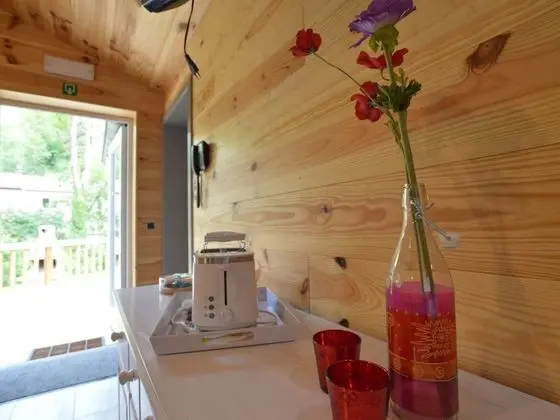 Cozy Chalet in Ardennes near Ourthe River & City of Durbuy - İç Mekan