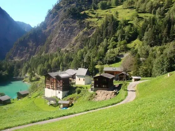 Cozy Chalet in Chrixacher near Forest - Dış Mekan