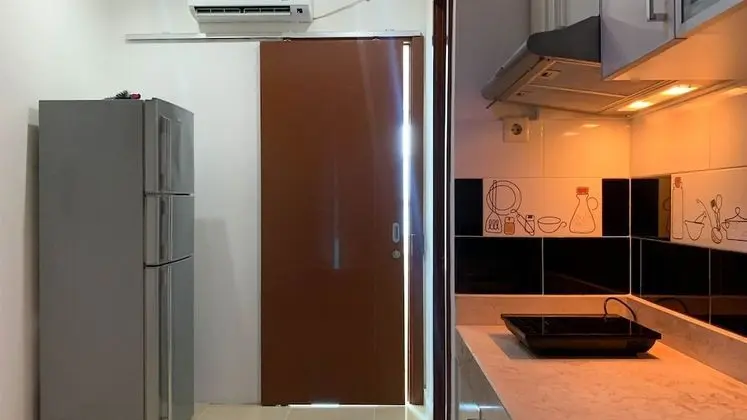 Cozy And Comfort 1Br At Mt Haryono Square Apartment - Mutfak
