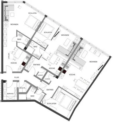 Cozy Flats Koblenz - İç Mekan