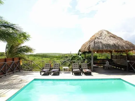 Cozy Holiday Villa at the Damasco Resort Near Jan Thiel on Curacao - Havuz