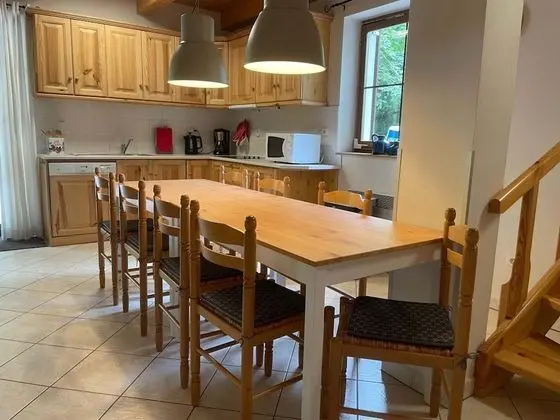 Cozy Holiday Home near Ski Area in Javorník - Mutfak