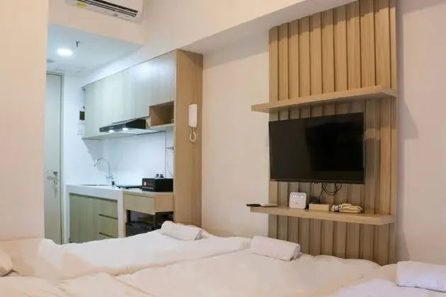 Cozy Living Studio Apartment At High Floor Tokyo Riverside Pik 2 - Oda