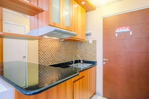 Cozy Living Studio Room Taman Melati Margonda Apartment - Mutfak