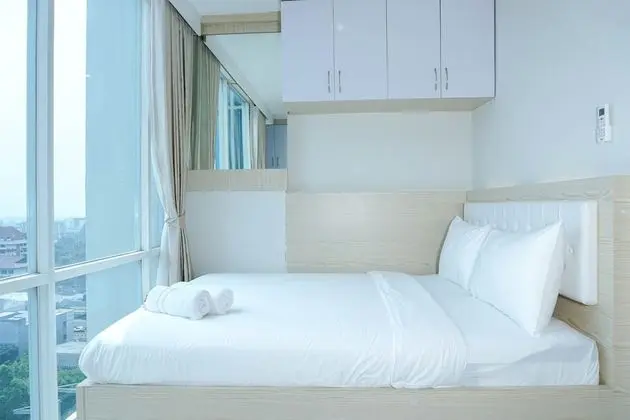 Cozy Minimalist 2BR with City View at Atlanta Apartment