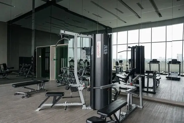 Cozy with Minimalist Style Studio Apartment Nine Residence - Fitness