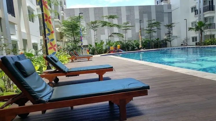 Cozy and Modern Signature Park Grande Studio Apartment - Havuz