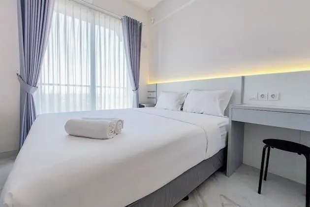 Cozy Studio At 17Th Floor Sky House Bsd Apartment Near Mall - Öne Çıkan Resim