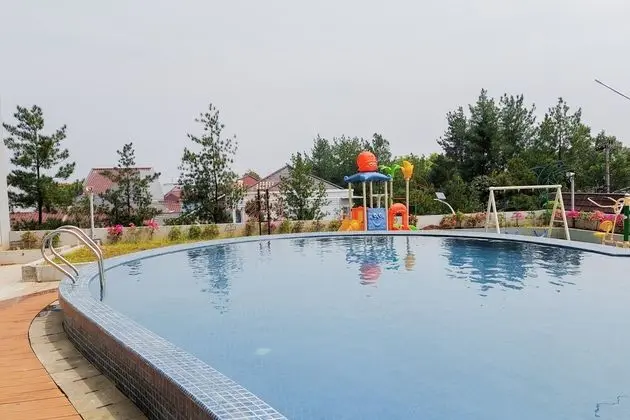 Cozy Studio at Amazana Serpong Apartment - Havuz