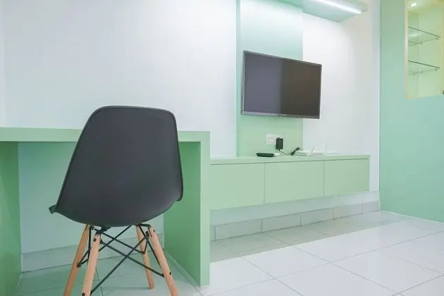 Cozy Studio at Amethyst Apartment - İç Mekan