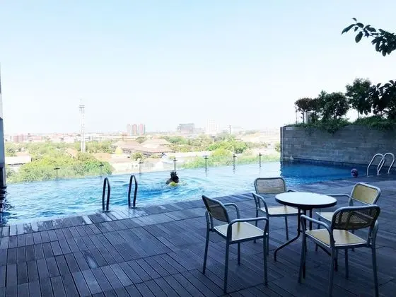 Cozy Studio With City View At Tamansari Papilio Apartment