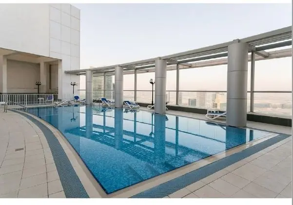 Cozy Studio in Down Town Dubai - Havuz