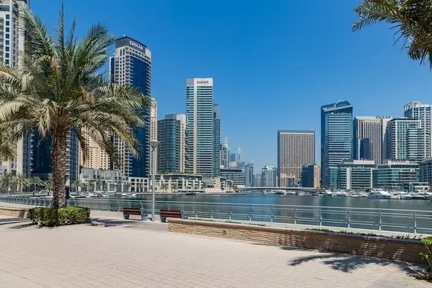 Cozy and Stylish 1BR Apartment in Dubai Marina - İç Mekan