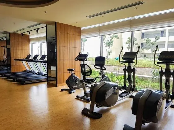 Cozy And Well Furnished 2Br At Branz Bsd City Apartment - Fitness