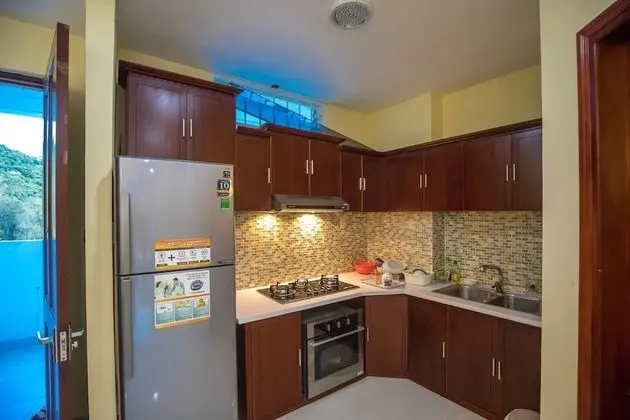 Cozzy Seaview Apartment - Mutfak