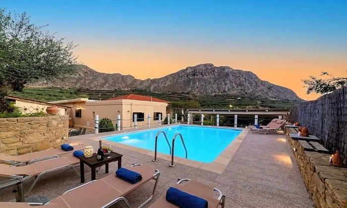Cretan Kera Villa Heated Pool