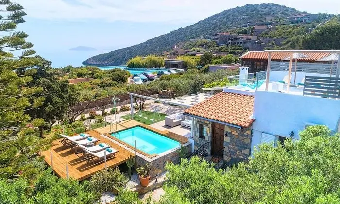 Cretan Lodge Private Heated Pool - Dış Mekan