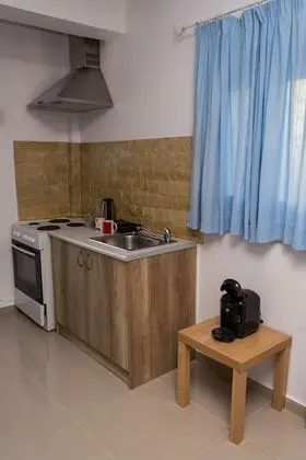 Cretan Muses Traditional Apartments - Mutfak
