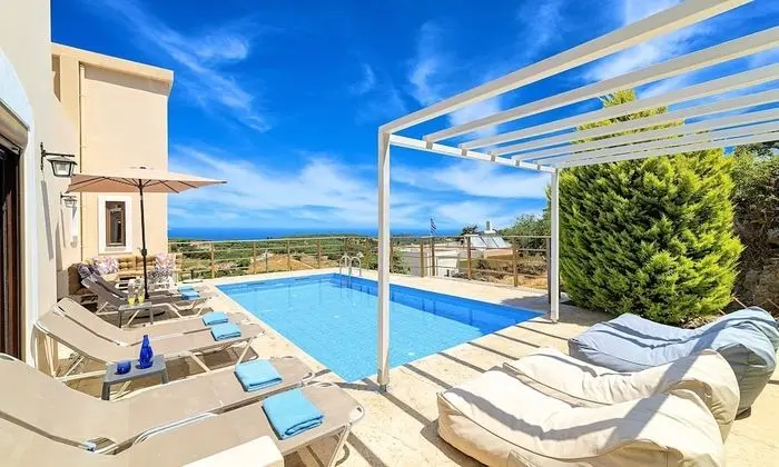 Cretan Sunny Villa Heated Pool - Öne Çıkan Resim