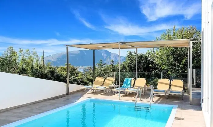 Cretan Sunset Villa Heated Pool - Havuz