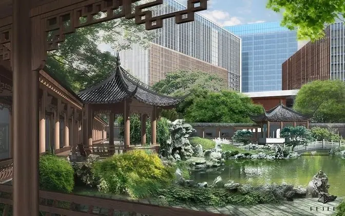 Crowne Plaza Moscow - Park Huaming, an IHG Hotel - Dış Mekanlar