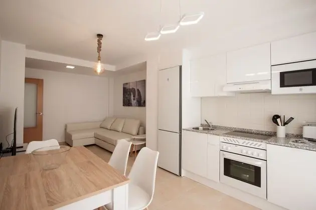 Cuquiellu. Apartamento con piscina - Mutfak