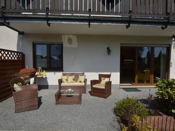 Cushy Apartment in Nohn With Terrace, Garden, Bbq, Heating - Dış Mekan